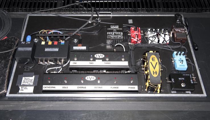 EVH pedalboard 2012